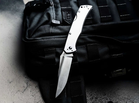 Böker Plus MEK Taschenmesser – robustes Einsatzmesser mit Nitro-V Klinge & Edelstahlgriff Böker Plus