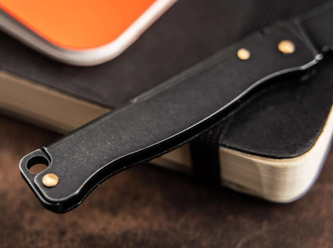 Böker Plus Atlas Mini Dark – Schlüsselbundmesser mit Black-Stonewash-Finish Böker Plus