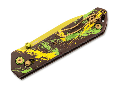 Böker Plus Kihon Dubai Chocolate – Sonderedition Taschenmesser mit D2-Klinge & GFN-Griff von Lucas Burnley Böker Plus