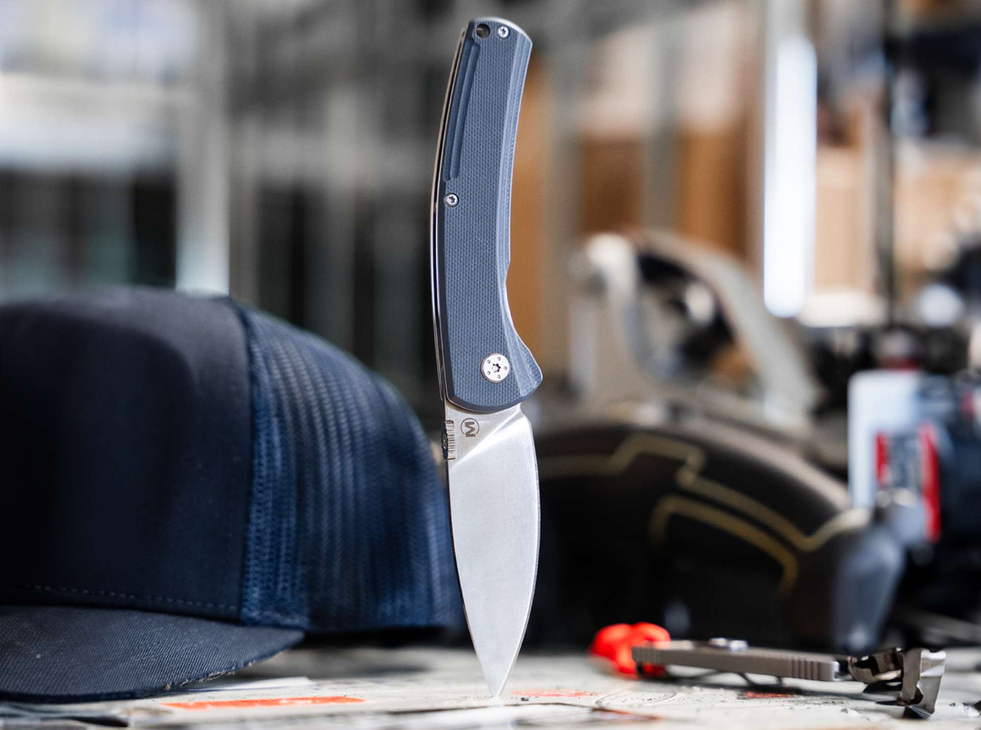 Böker Magnum Huayna Blue – 440B Taschenmesser mit G10 Griff