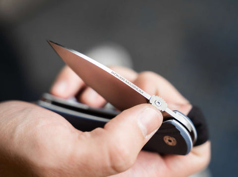 Böker Magnum Huayna Blue – 440B Taschenmesser mit G10 Griff