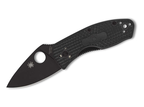 Spyderco Ambitious Lightweight Black Blade PlainEdge