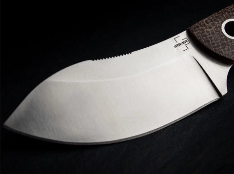 Böker Plus Nessmi Pro – Kompaktes Outdoor- & Jagdmesser aus D2 mit Micarta Griff Böker Plus