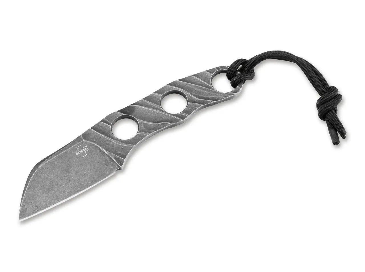 Böker Plus Kazhan Neck Knife – D2 Stahl, Kydex, Sheepfoot, 14 cm, EDC Messer Böker Plus
