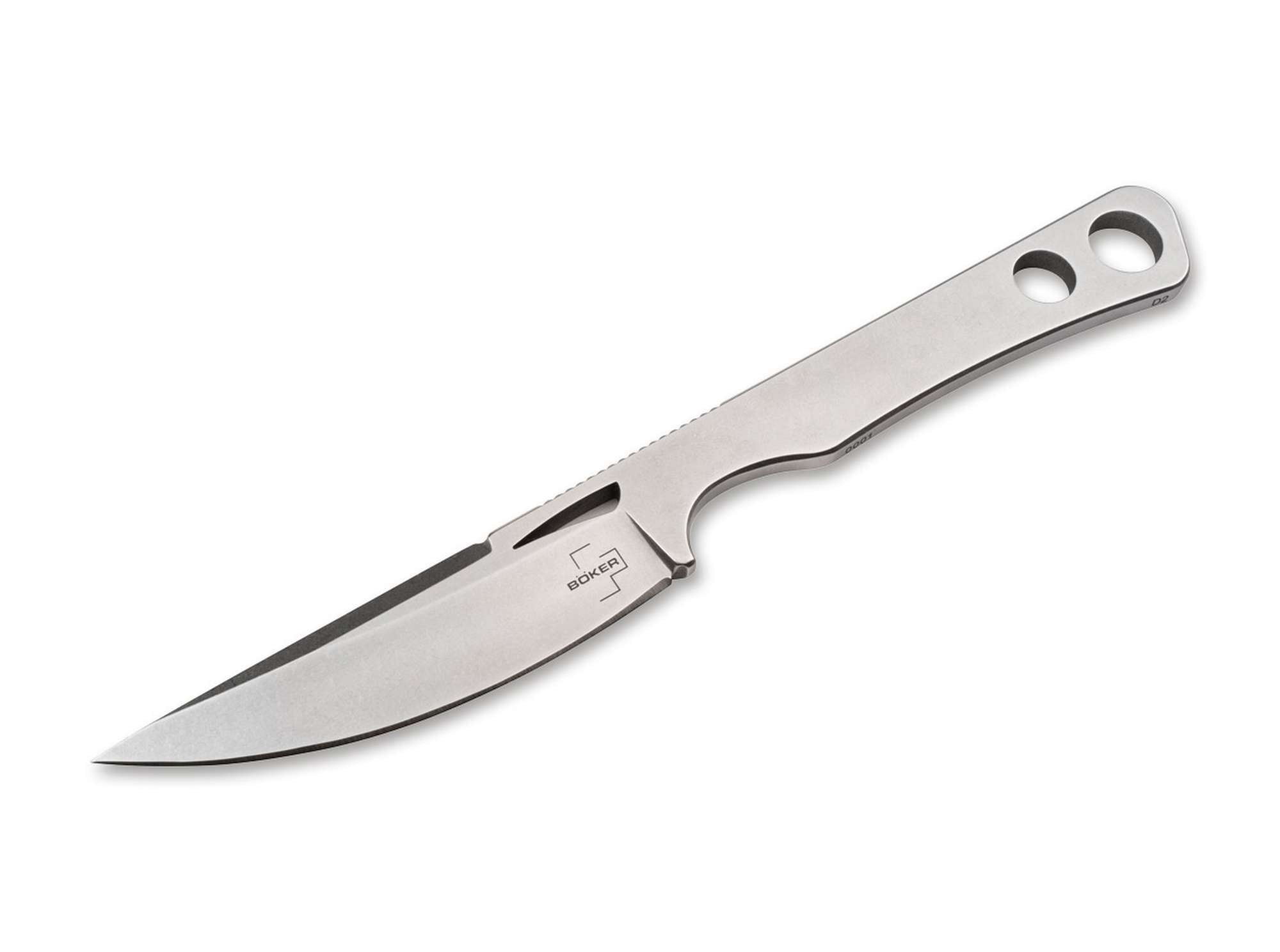 Böker Plus Gekai Messer feststehend – D2 Stahl, Kydex, Charles de Buyer, 19 cm