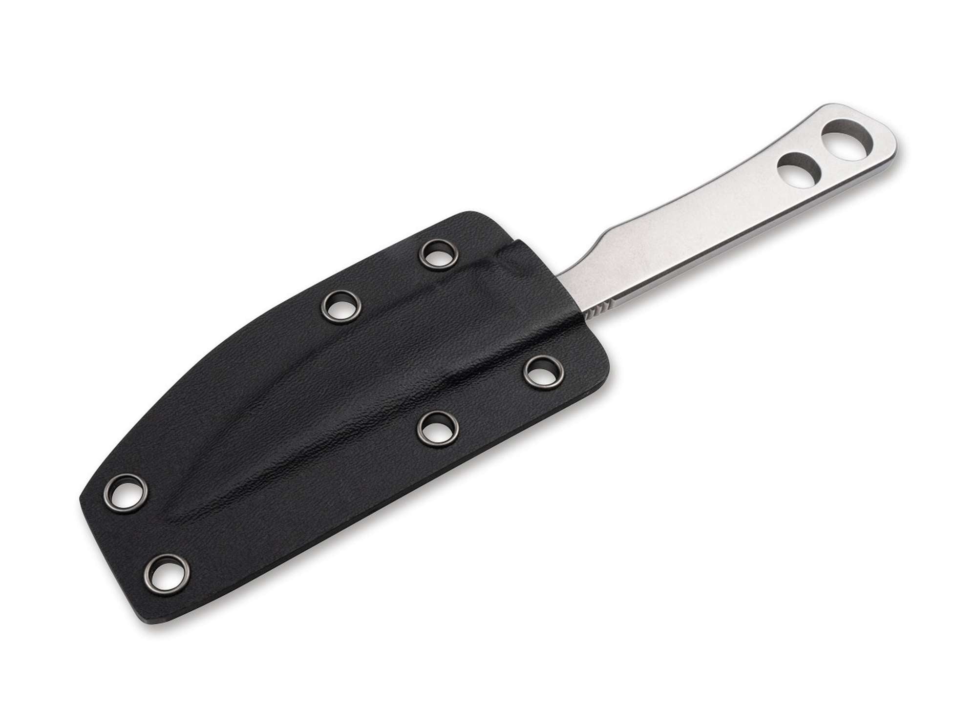 Böker Plus Gekai Messer feststehend – D2 Stahl, Kydex, Charles de Buyer, 19 cm