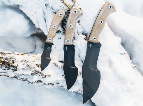 Böker Plus Tracker 2.0 – 1095 Carbonstahl, Micarta, Kydexscheide – Design Dave Wenger, Survivalmesser Böker Plus
