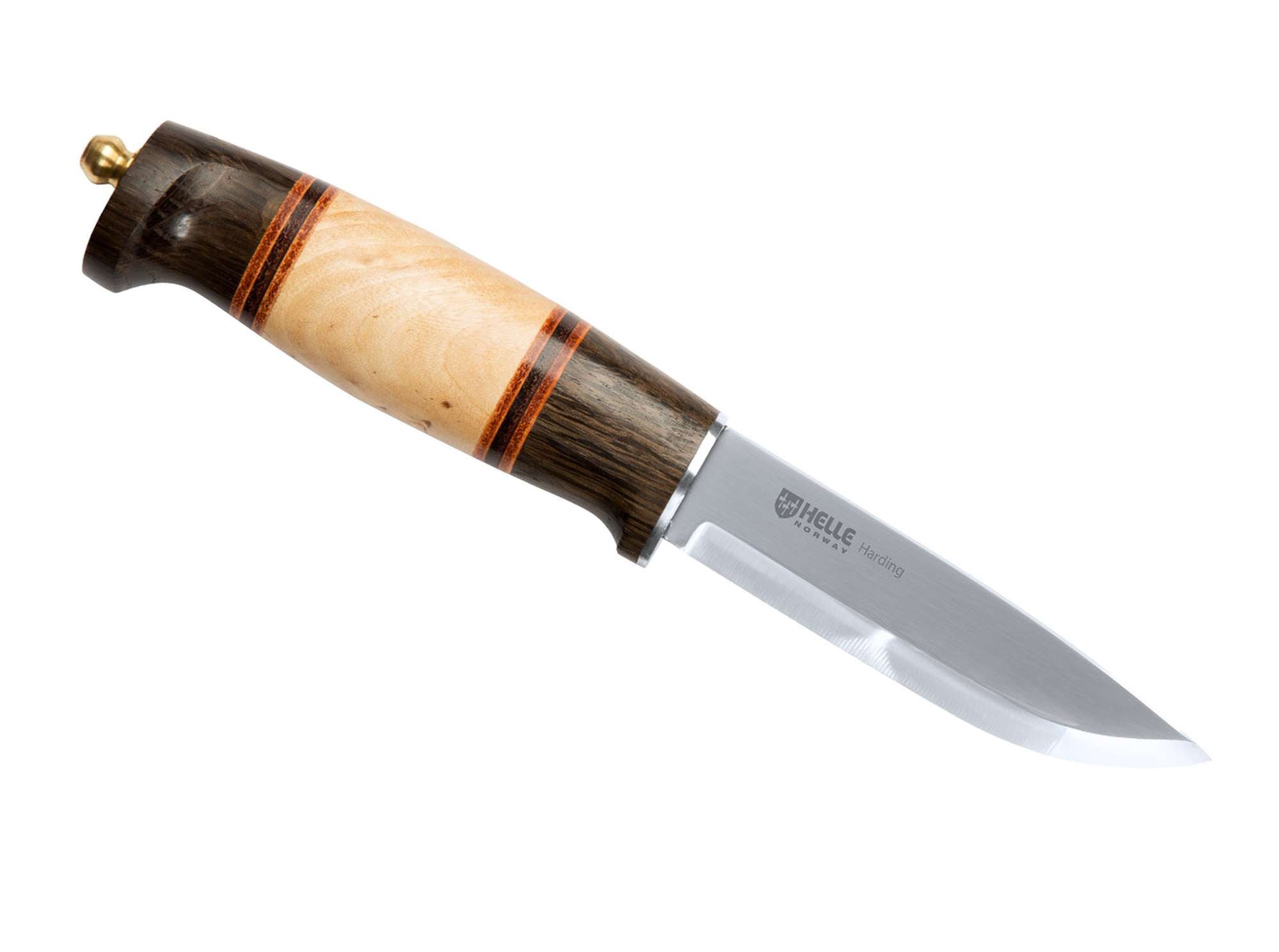 Helle Harding Messer H3LS Triple Laminate Scandi Jagdmesser Birke Outdoor HELLE