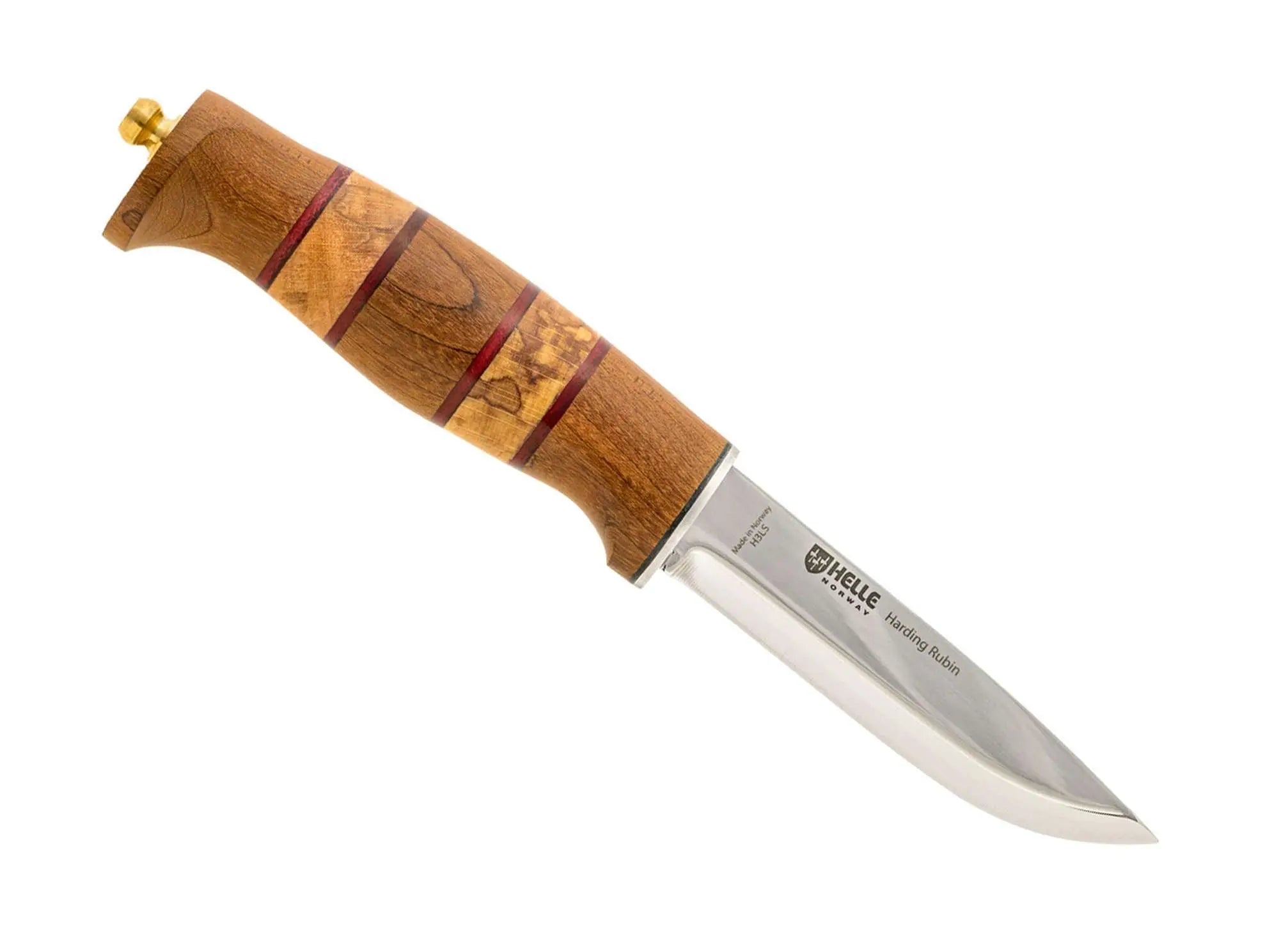 Helle Harding Rubin 2026 Limited Edition Messer H3LS Holz Sammlermesser aus Norwegen HELLE