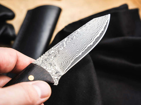 Böker Magnum Vernery Damast Knife Feststehendes Messer