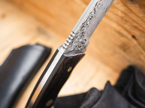 Böker Magnum Vernery Damast Knife Feststehendes Messer