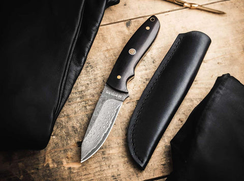 Böker Magnum Vernery Damast Knife Feststehendes Messer