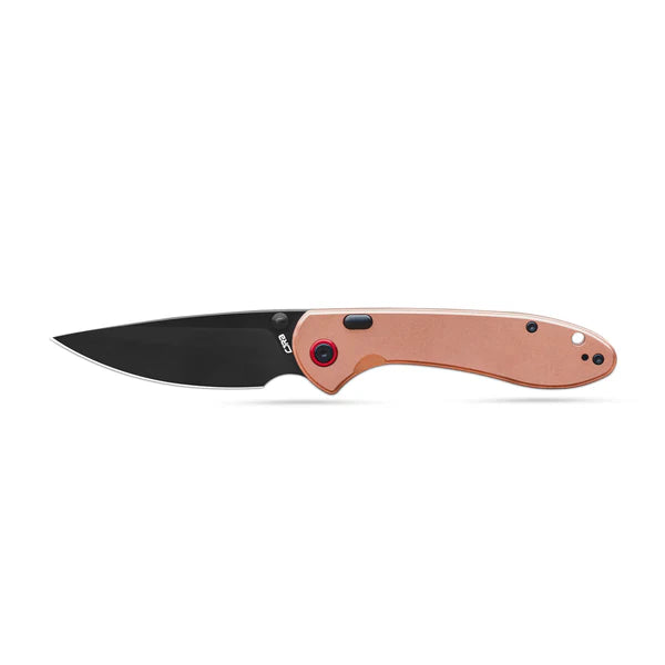 CJRB Feldspar Vintage Copper – Top-Liner-Lock EDC mit S90V Klinge & Kupferschalen