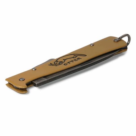 OTTER Mercator Sahara mit Clip – C75 Stone Wash, sandfarben, §42a konform, Solingen Otter