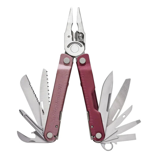 Leatherman Rebar® Heathered Cranberry 17 tools Leatherman