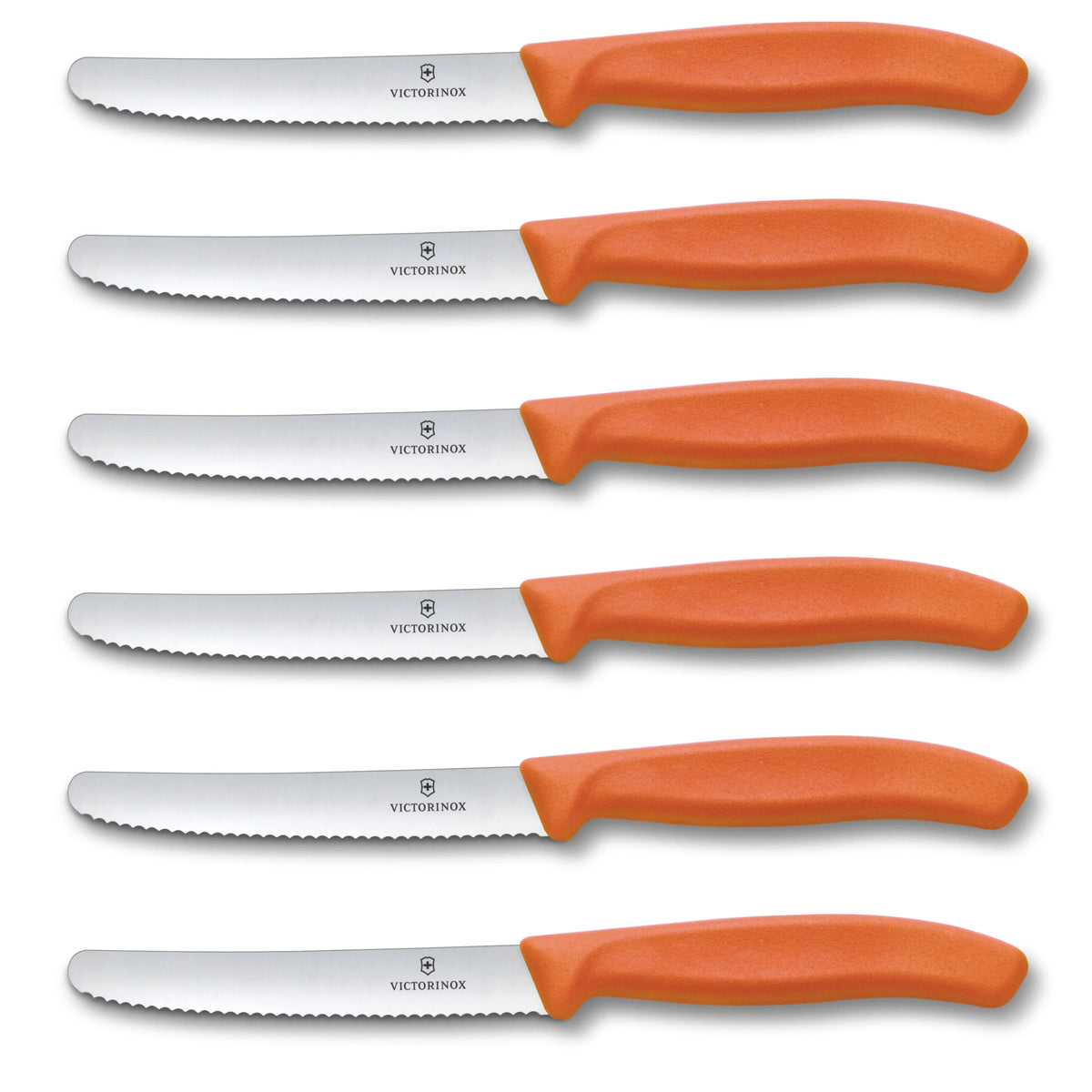 Victorinox Swiss Classic Tafelmesser mit Wellenschliff alle Farben Brotzeitmesser Frühstücksmesser Victorinox