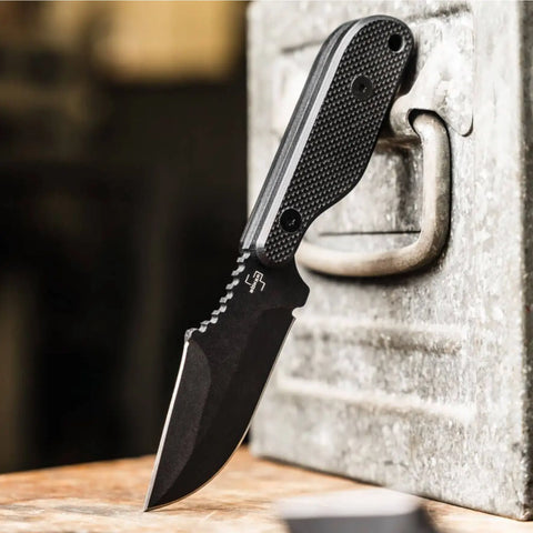 Böker Plus Kagat – Taktisches Full-Tang Messer mit 1095 Kohlenstoffstahl & Kydexscheide Böker Plus