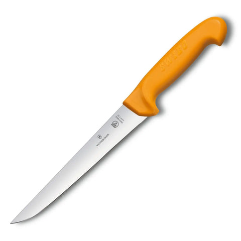 Victorinox Swibo Stechmesser 20 cm gerade – Victorinox Profi-Fleischermesser für Schlachtung und Zerlegung 5.8411.20 Victorinox