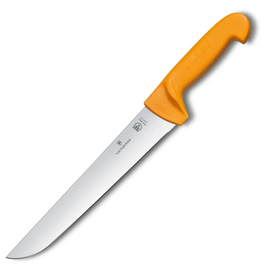 Victorinox Swibo Schlachtmesser mit 29 cm gerader Klinge – robust, hygienisch & ergonomisch. Ideal für den Profi-Einsatz 5.8431.29 Victorinox