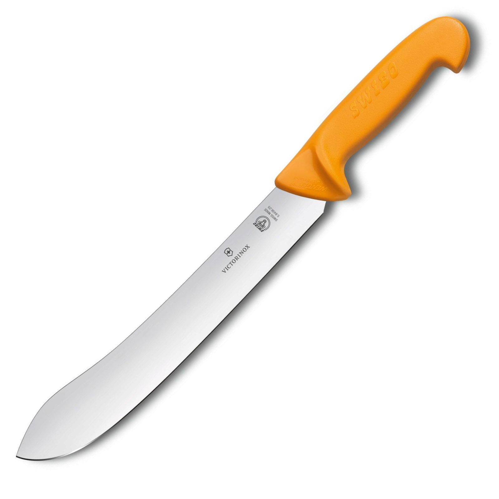 Victorinox Swibo Schlachtmesser mit 28 cm gerader Klinge – ideal für Fleischverarbeitung. Ergonomisch, hygienisch, spülmaschinenfest 5.8436.28
