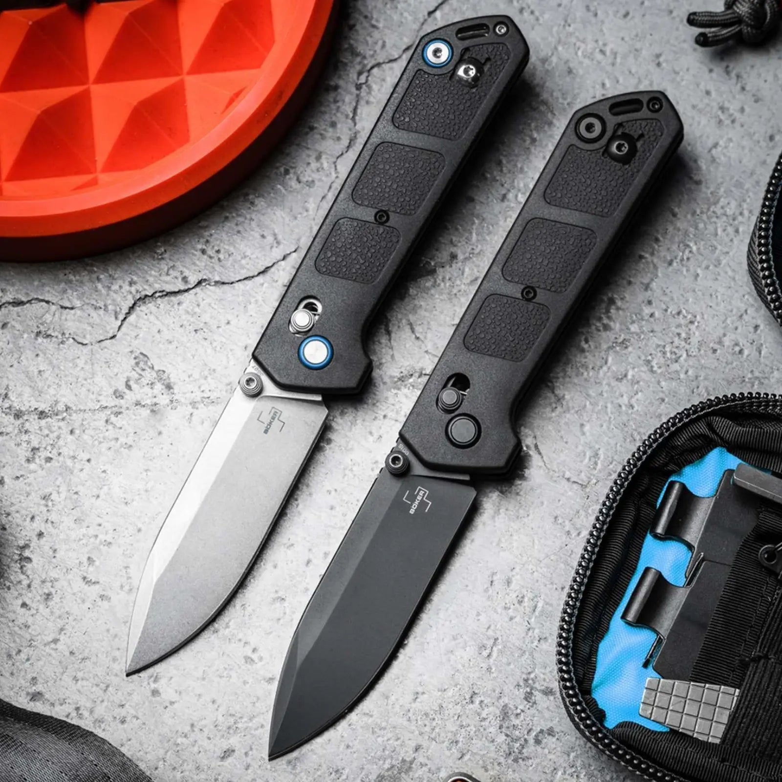 Böker Plus Kihon DC 2.0 Taschenmesser – D2 Stahl, Crossbar Lock, EDC, Lucas Burnley Böker Plus