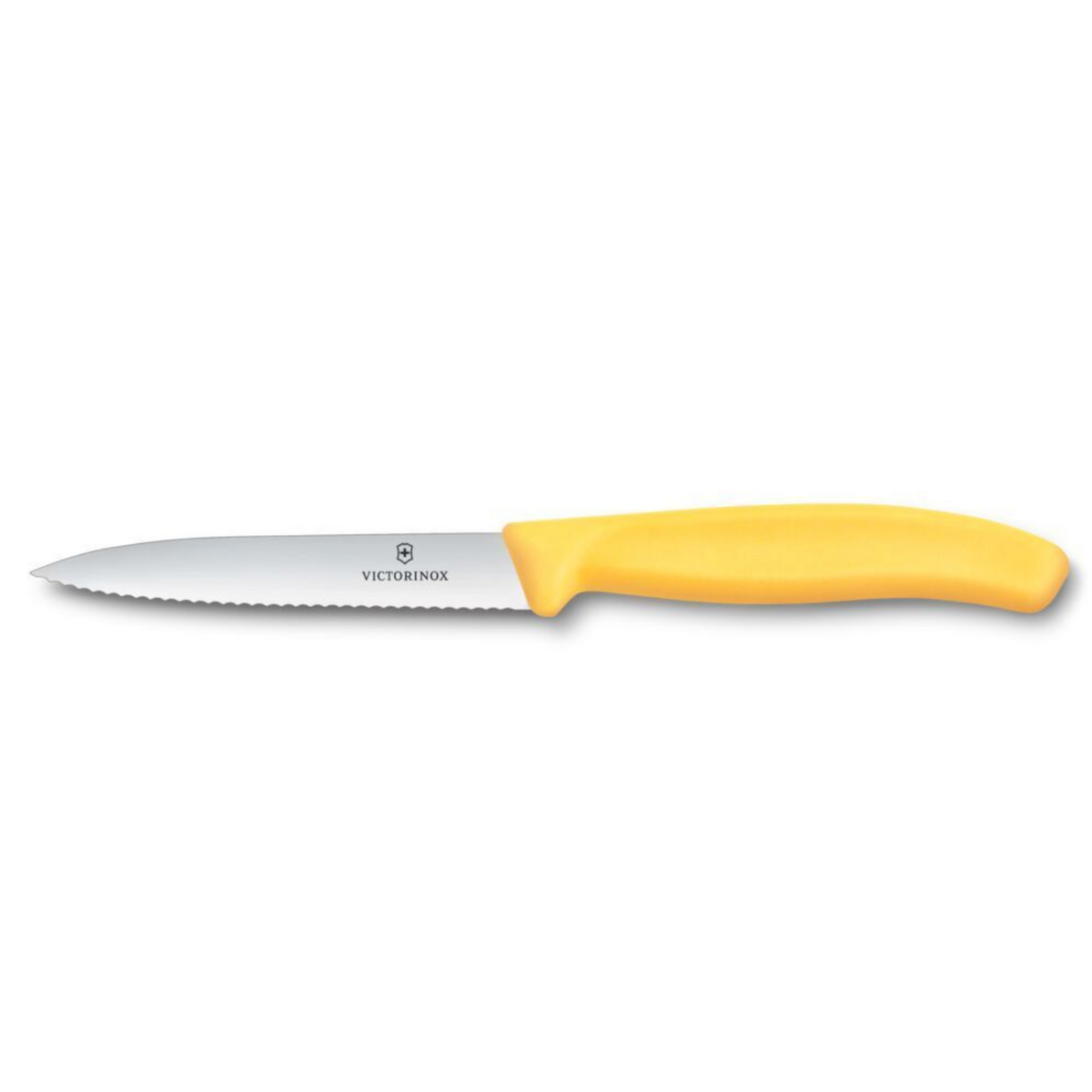 Victorinox Swiss Classic Gemüsemesser 10cm mit Wellenschliff spülmaschinenfest