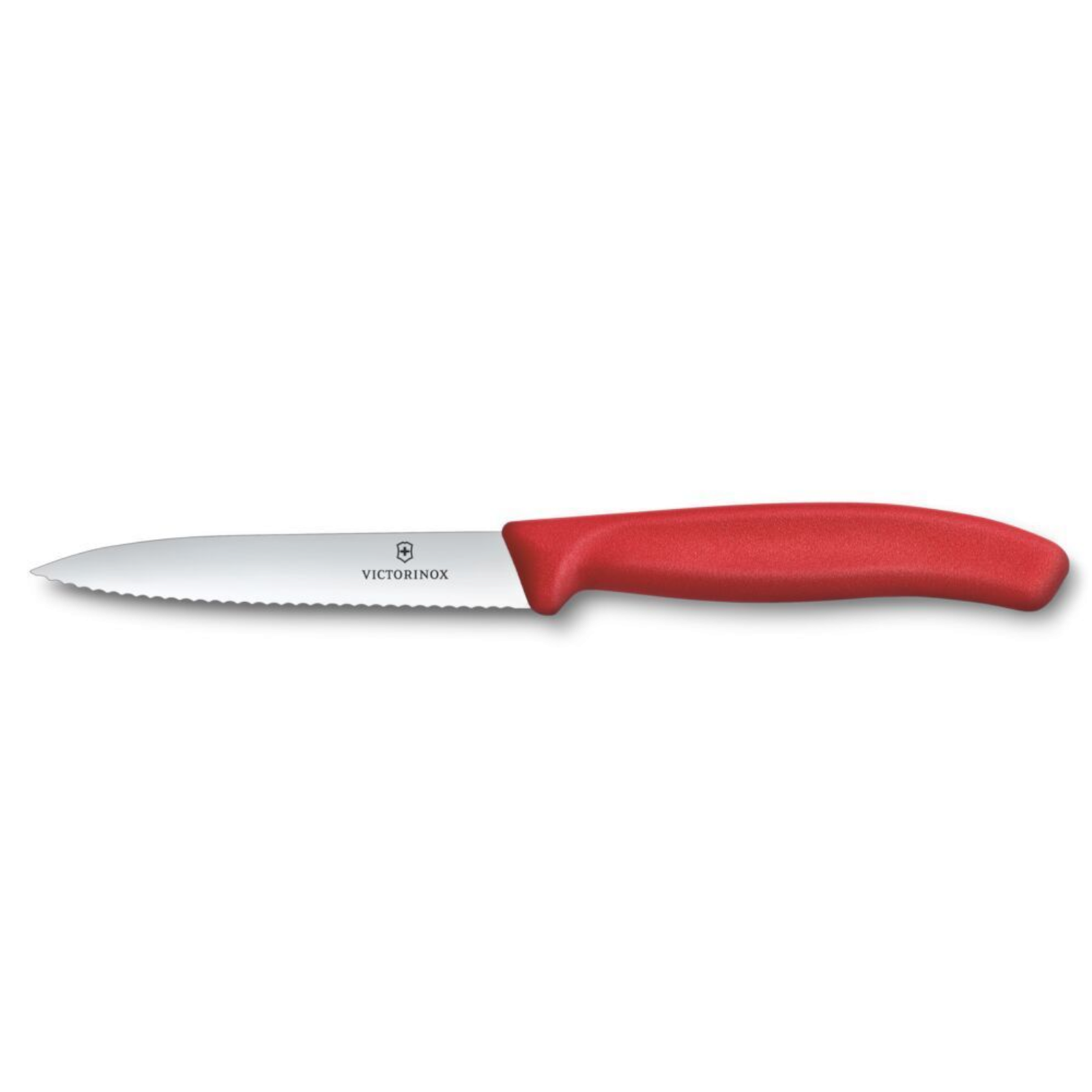 Victorinox Swiss Classic Gemüsemesser 10cm mit Wellenschliff spülmaschinenfest