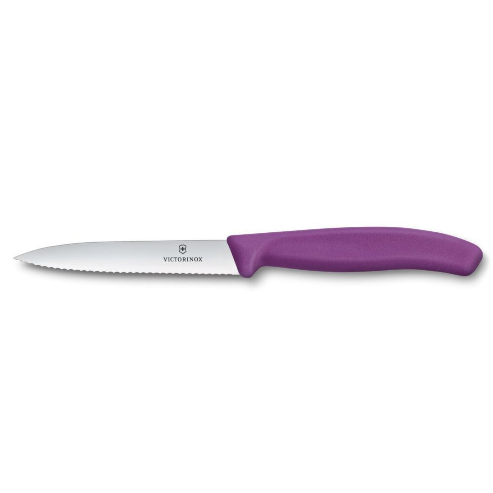 Victorinox Swiss Classic Gemüsemesser 10cm mit Wellenschliff spülmaschinenfest