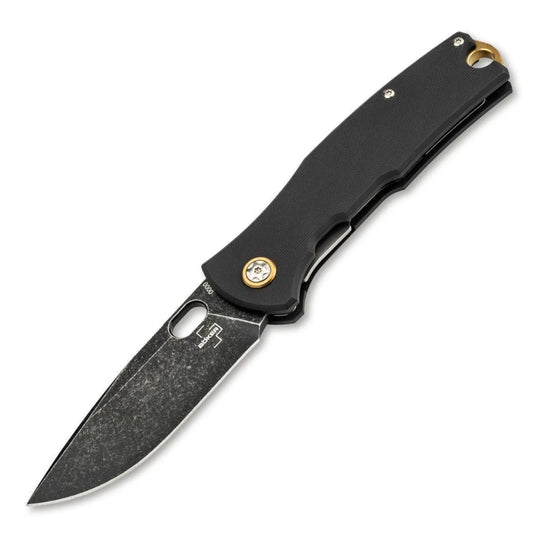 Böker Plus Fieldfolder D2 G10 Taschenmesser Voxnaes Stonewash Linerlock Böker Plus