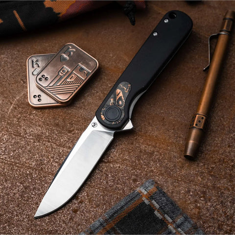 Böker Magnum Bradock Black Taschenmesser 440B Stahl, G10 Griff, Flipper, Linerlock Böker Plus