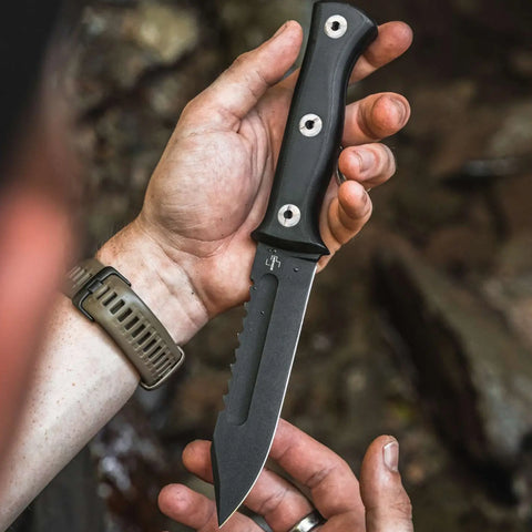 Böker Plus Pilot Knife 2.0 Feststehendes Outdoor Survivalmesser D2 Kydexscheide Böker Plus