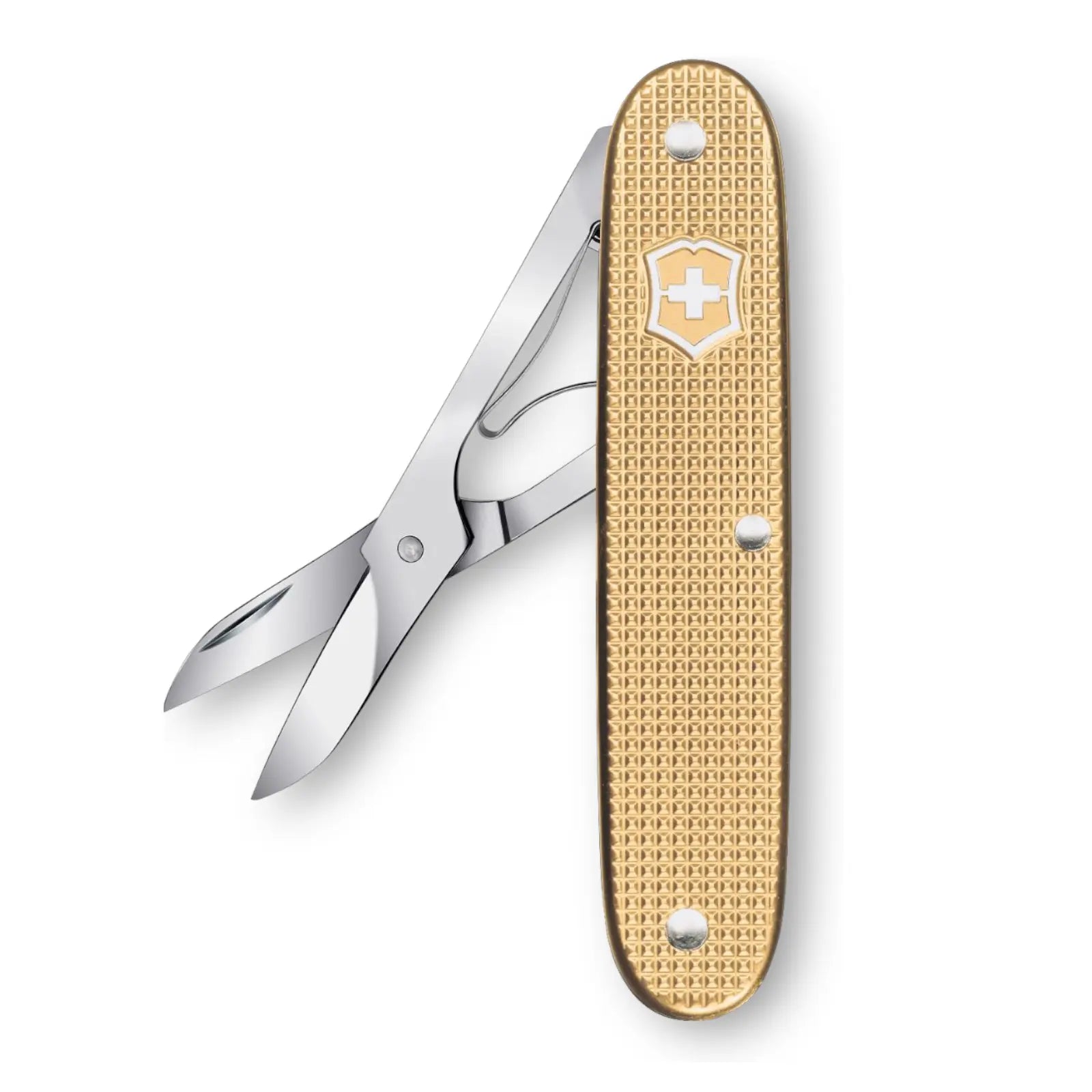 Victorinox Companion X Alox Gold – 93 mm mit Schere, ohne Klinge Victorinox