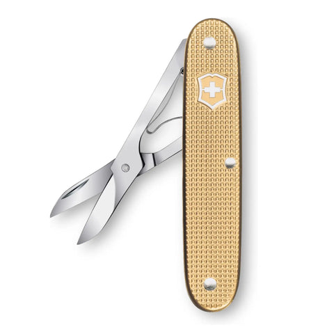 Victorinox Companion X Alox Gold – 93 mm mit Schere, ohne Klinge Victorinox