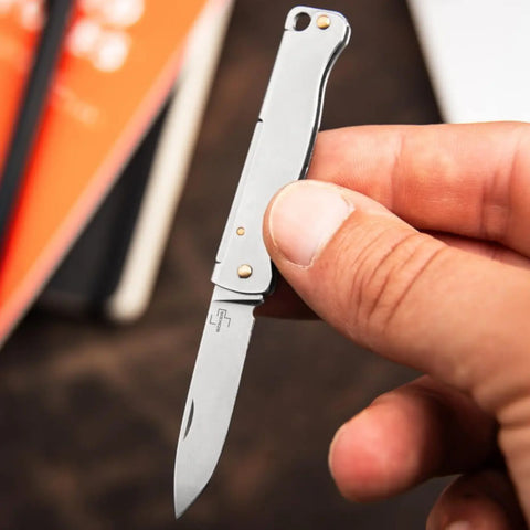Böker Plus Atlas Mini – Kompaktes Schlüsselbundmesser aus Edelstahl Böker Plus