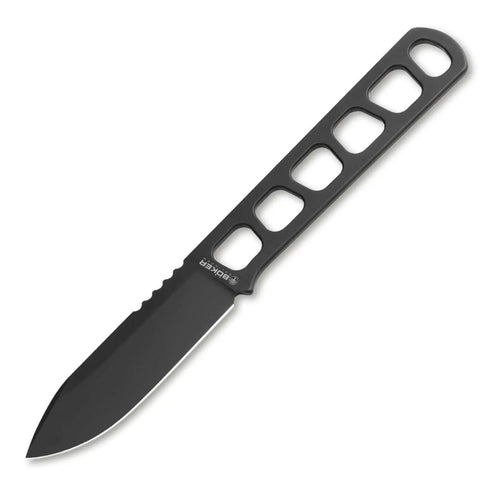 Böker Manufaktur Solingen BFF Packlite Allblack – Ultraleichtes Neck Knife aus MagnaCut mit Kydexscheide Böker Manufaktur Solingen