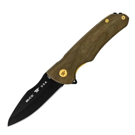 Buck 842 SPRINT OPS PRO Taschenmesser – Micarta, S45VN Stahl, Legacy Collection Buck