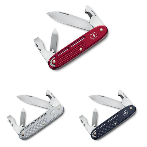 Victorinox Synergy Alox 93mm – Rot, Dunkelblau oder Silber – 9 Funktionen Victorinox