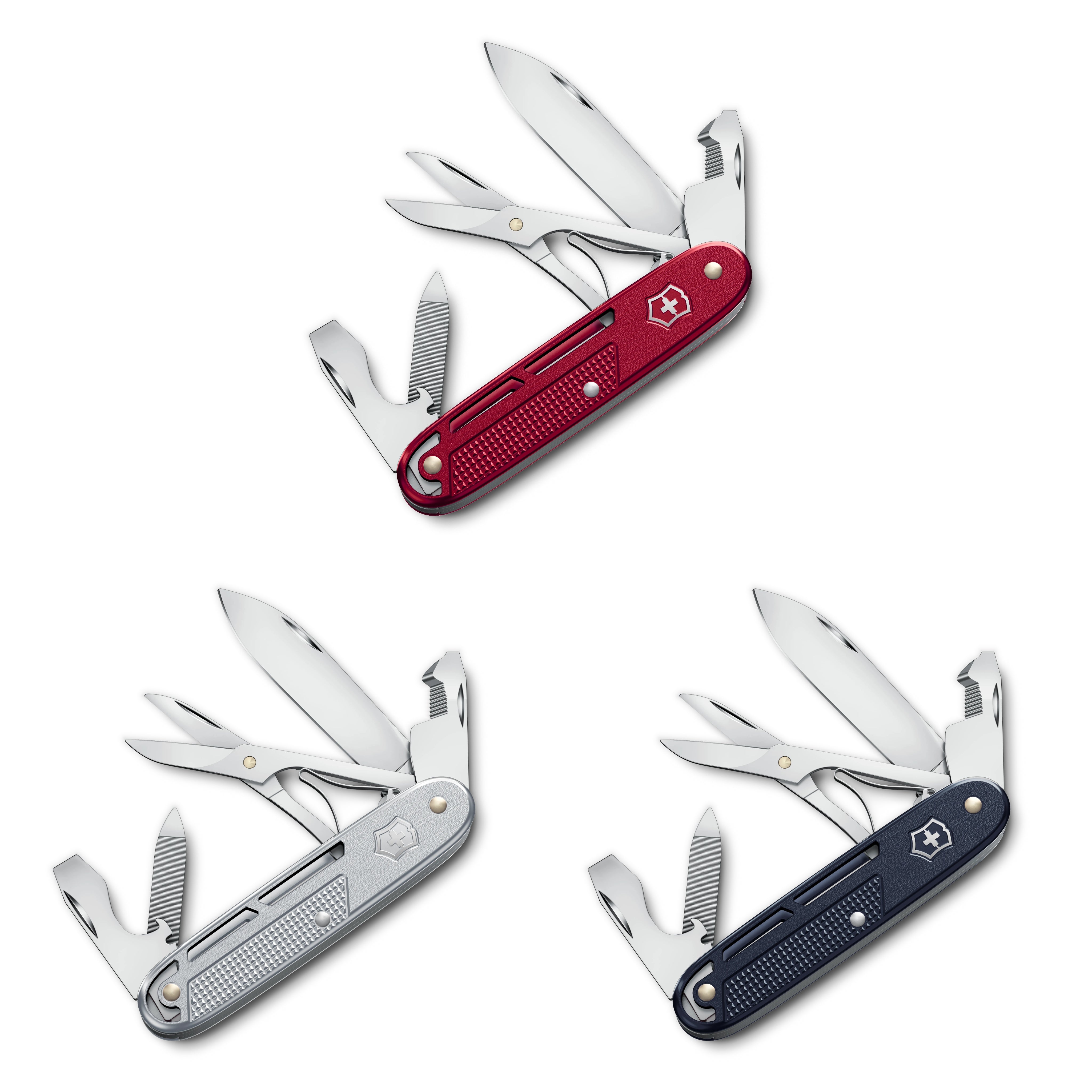 Victorinox Synergy X Alox 93mm – Rot, Silber oder Dunkelblau – 10 Funktionen