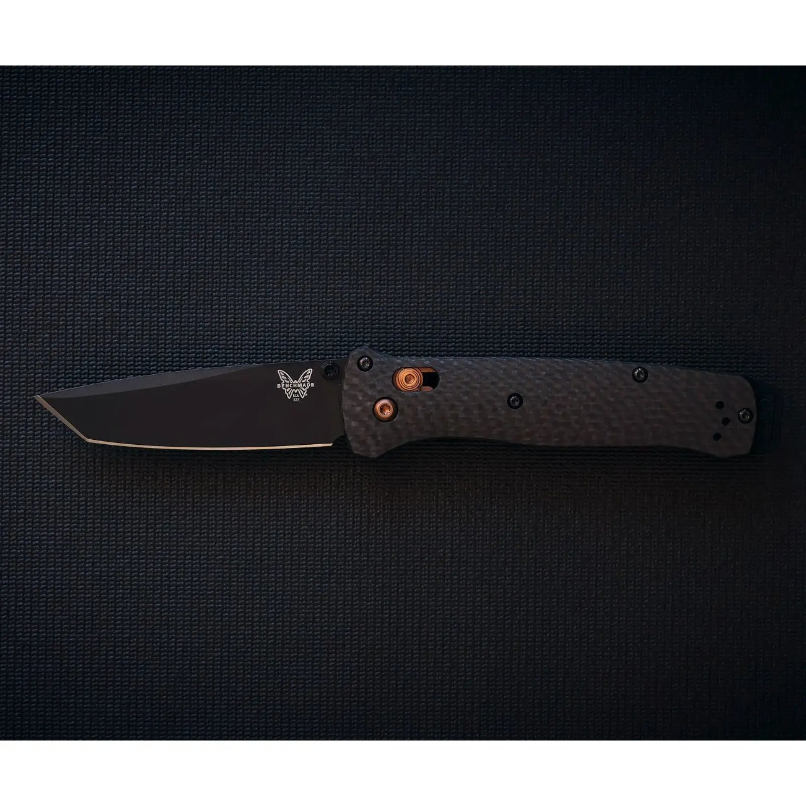Benchmade 537BK-10 Bailout – Black Blade, Carbon Fiber, S90V, AXIS Lock Benchmade