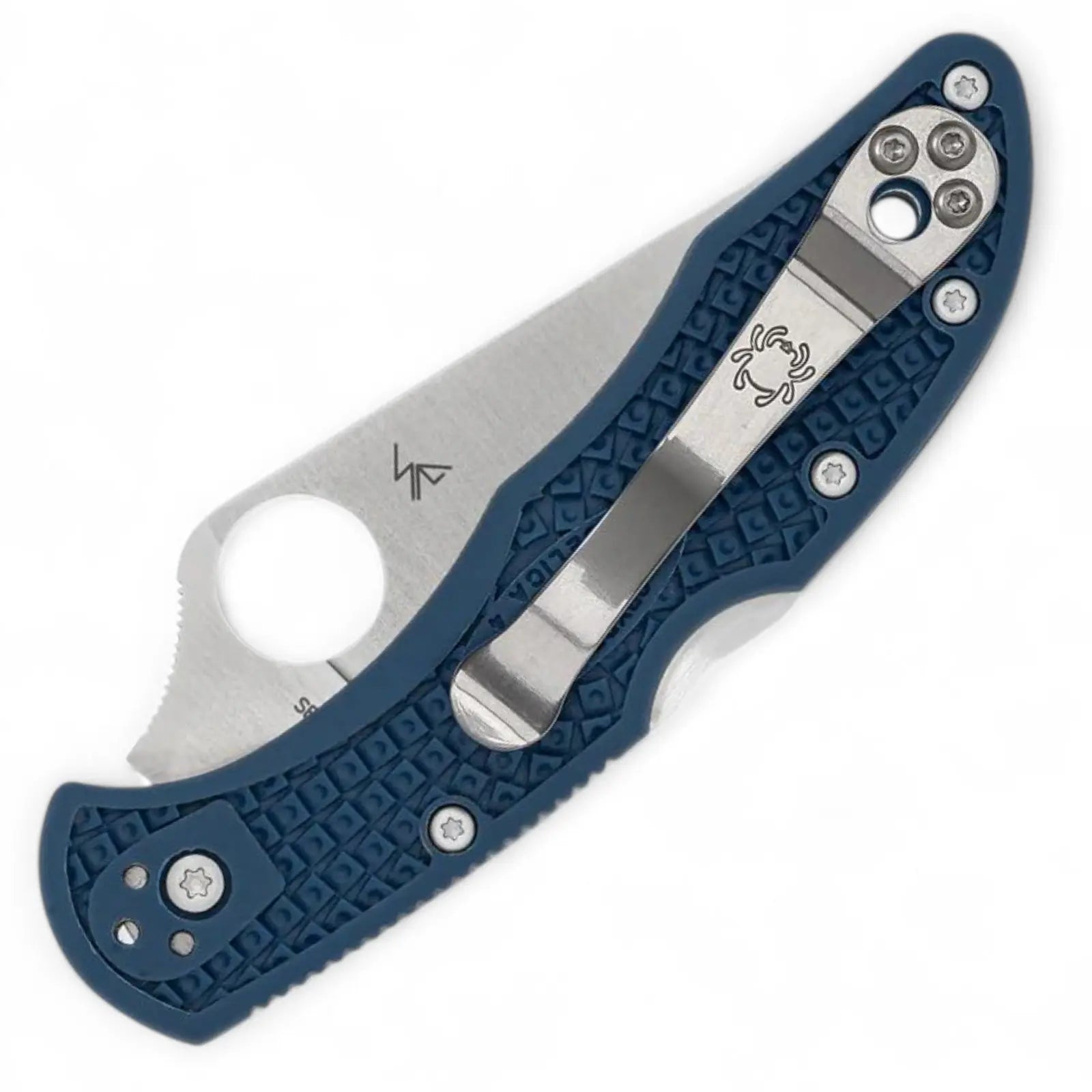 Spyderco C11PCBL Delica 4 – Cobalt Blue FRN, CPM SPY27, Back Lock Spyderco