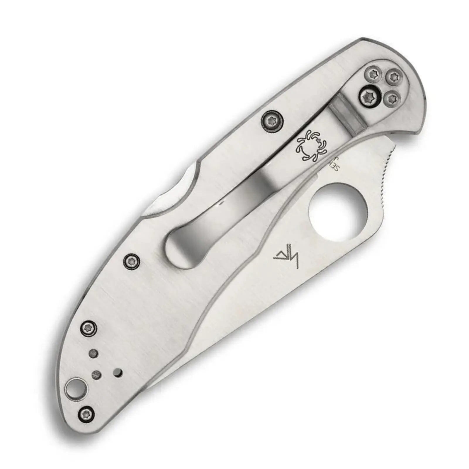 Spyderco C11P Delica 4 Stainless – VG-10 Klappmesser aus Edelstahl Spyderco