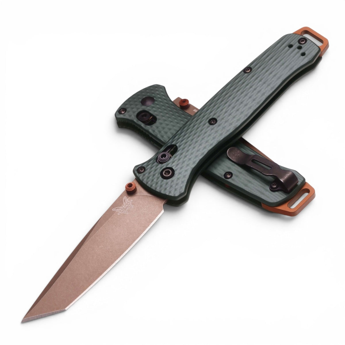 Benchmade 537FE-2601 Bailout, S90V, Taiga Green
