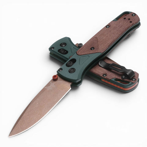 Benchmade 535FE-2602 Bugout, S90V, Taiga Green