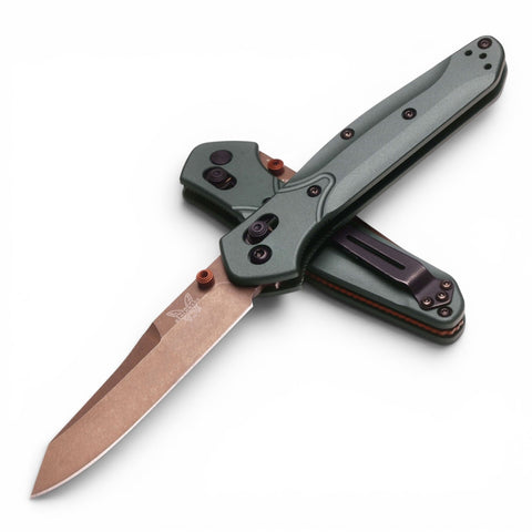 Benchmade 940FE-2601 Osborne, S90V, Taiga Green
