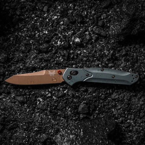 Benchmade 940FE-2601 Osborne, S90V, Taiga Green - GMELCH