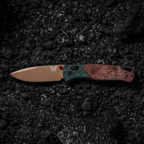 Benchmade 535FE-2602 Bugout, S90V, Taiga Green - GMELCH