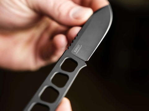 Böker Manufaktur Solingen BFF Packlite Allblack – Ultraleichtes Neck Knife aus MagnaCut mit Kydexscheide Böker Manufaktur Solingen