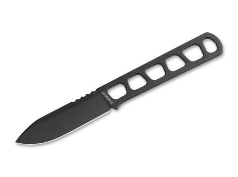 Böker Manufaktur Solingen BFF Packlite Allblack – Ultraleichtes Neck Knife aus MagnaCut mit Kydexscheide Böker Manufaktur Solingen