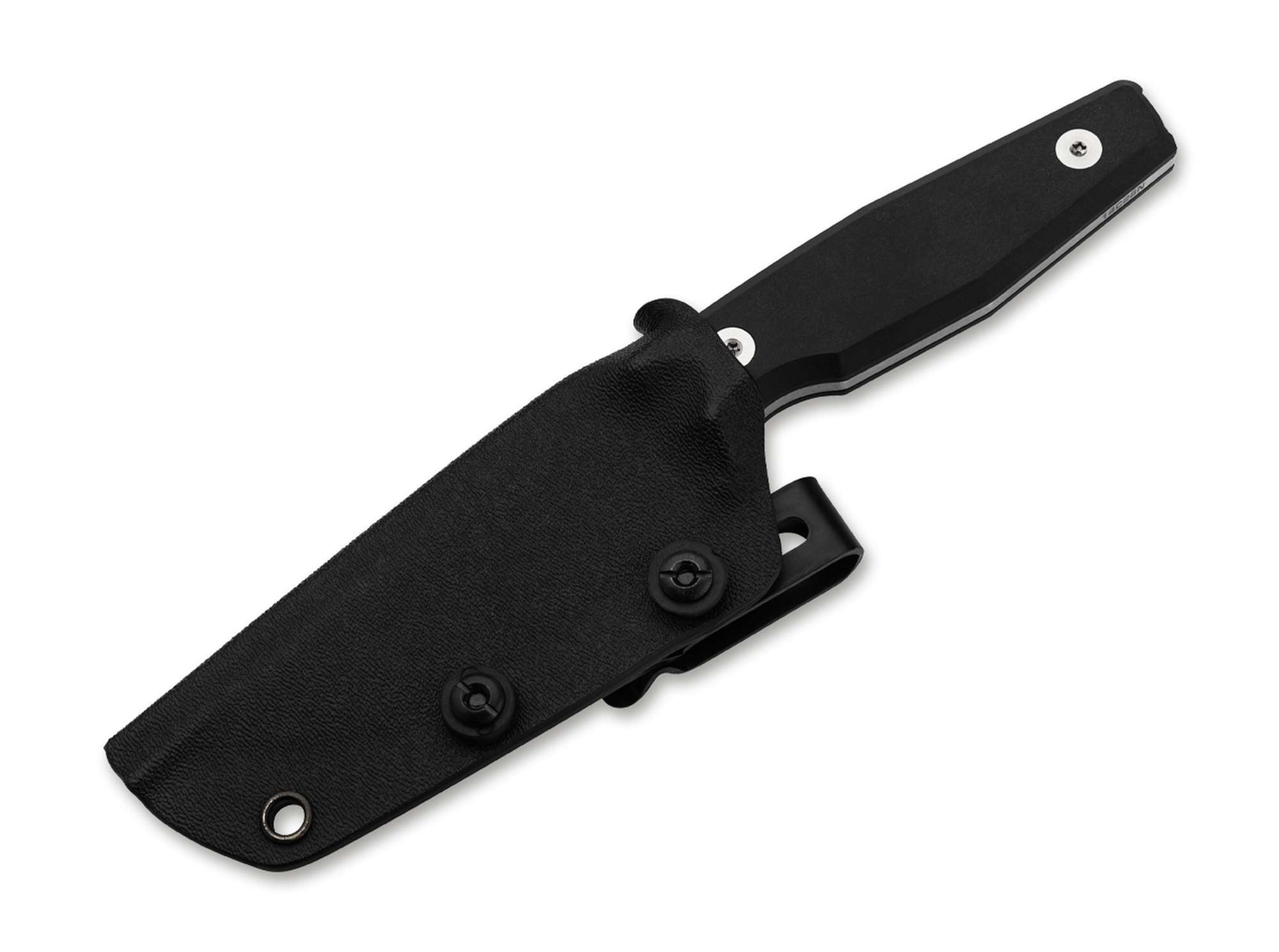 Böker Daily Knives AK4 14C28N – Feststehendes EDC & Outdoor Messer mit Richlite Griff | Made in Solingen