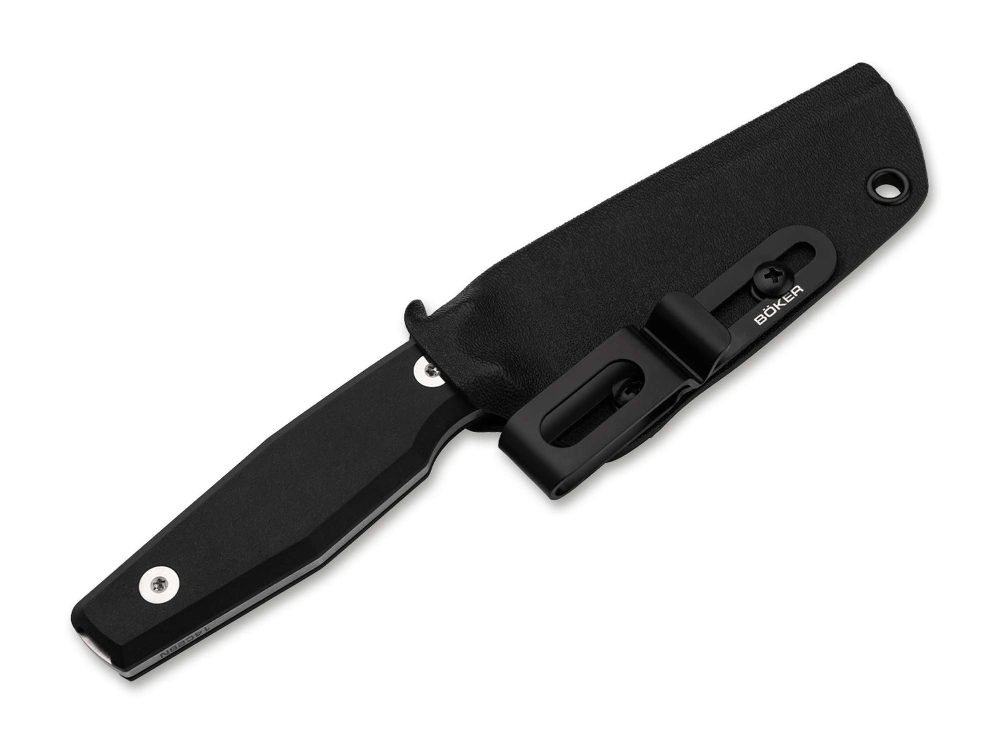 Böker Daily Knives AK4 14C28N – Feststehendes EDC & Outdoor Messer mit Richlite Griff | Made in Solingen